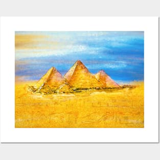 Secrets in the Sand - Great Pyramids Posters and Art